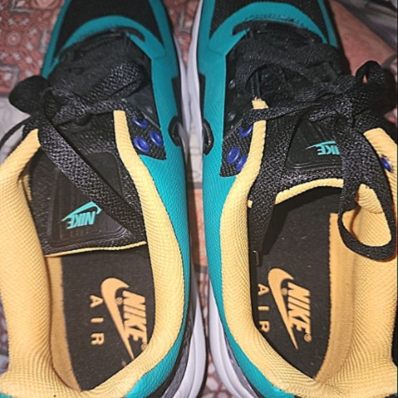 Re-List:🔥Nike Air Max LTD 3 Mod 1, Safari Black, Emerald Green, & White, US9.5 - Picture 8 of 8